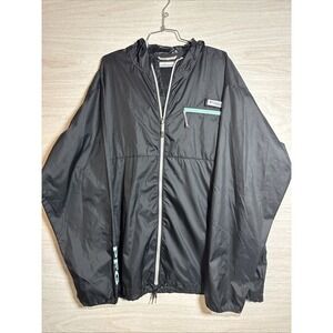 Mens Columbia Lightweight Windbreaker With Hood Men's PFG Line Sz 2x